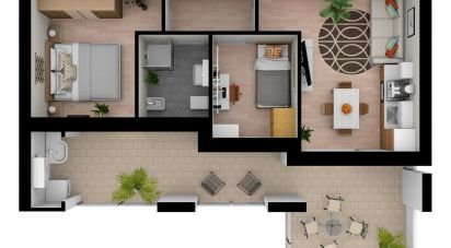 Three-room apartment of 47 m² in Tortoreto (64018)