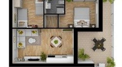 Three-room apartment of 54 m² in Tortoreto (64018)