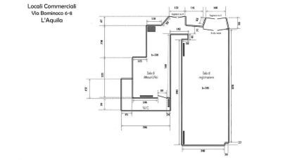 Shop / premises commercial of 50 m² in L'Aquila (67100)