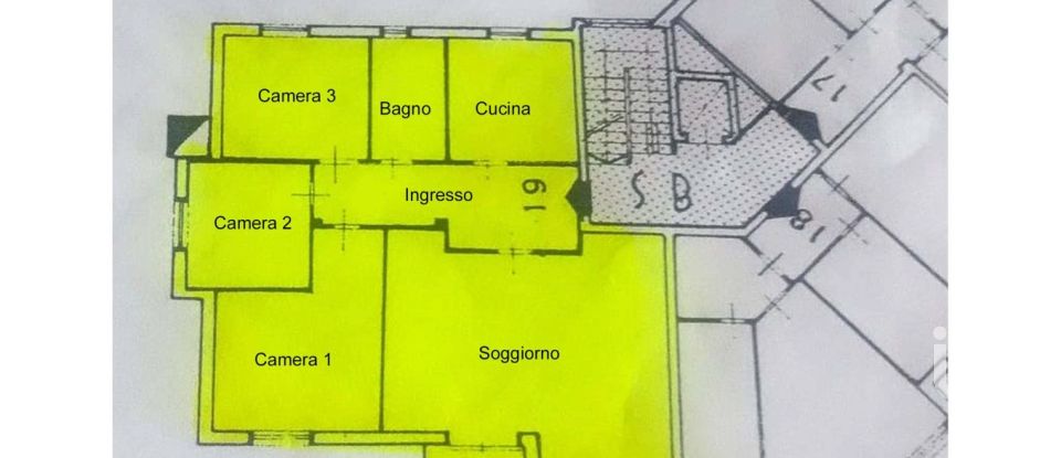 Four-room apartment of 132 m² in Lurago d'Erba (22040)