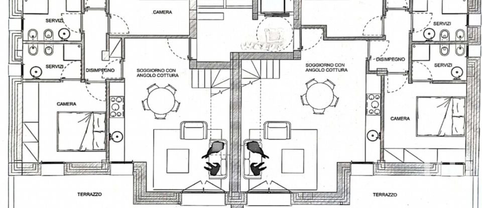 Attico / Mansarda / Loft 4 locali di 149 m² a Reggio nell'Emilia (42123)