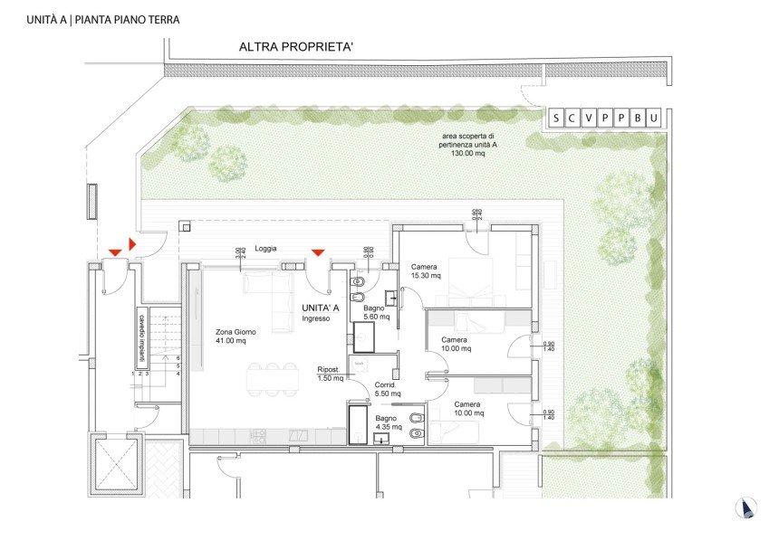 Quadrilocale di 140 m² a Padova (35125)