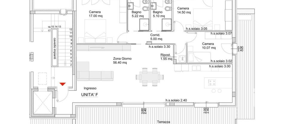 Quadrilocale di 168 m² a Albignasego (35020)