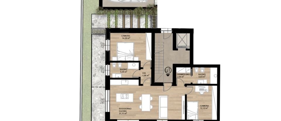 Three-room apartment of 144 m² in Lonato del Garda (25017)