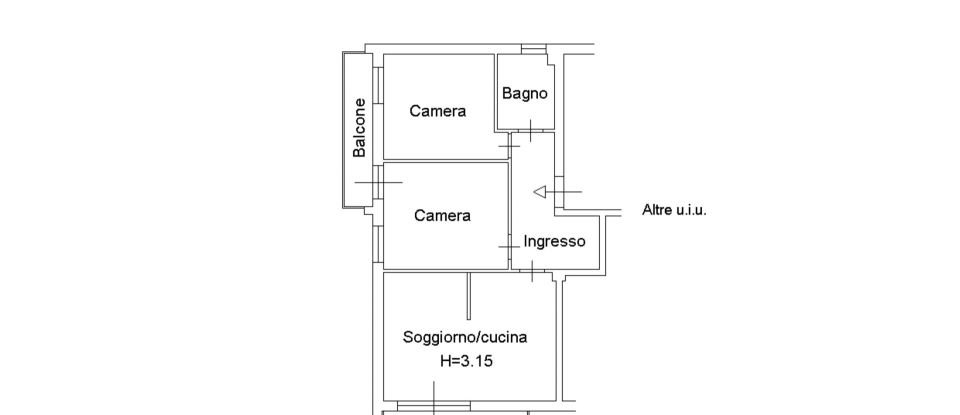 Four-room apartment of 72 m² in Osimo (60027)