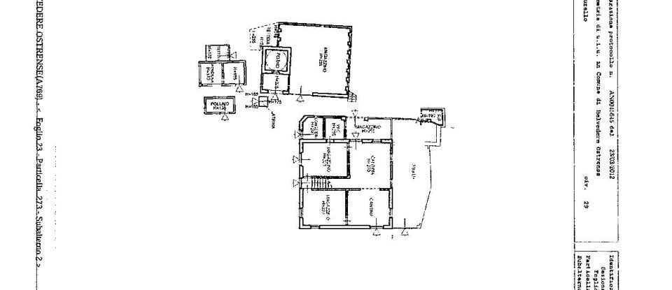 Town house 13 rooms of 200 m² in Belvedere Ostrense (60030)