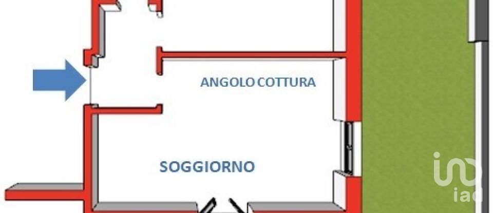 Two-room apartment of 50 m² in Cogoleto (16016)