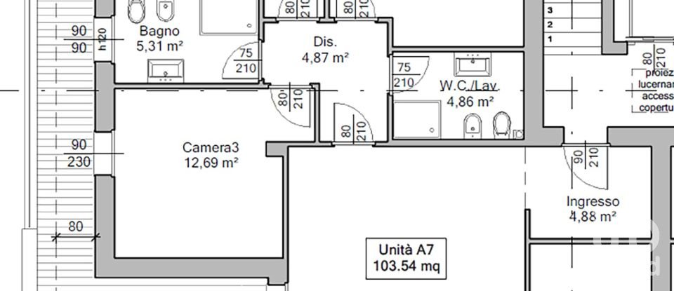 Quadrilocale di 135 m² a Abano Terme (35031)