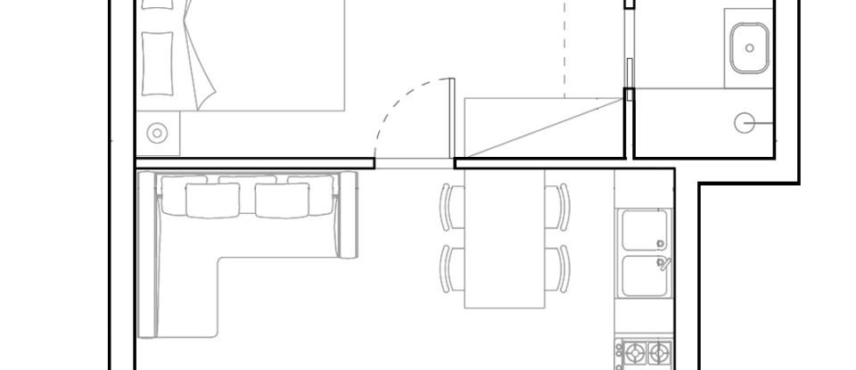 Two-room apartment of 46 m² in Milano (20126)