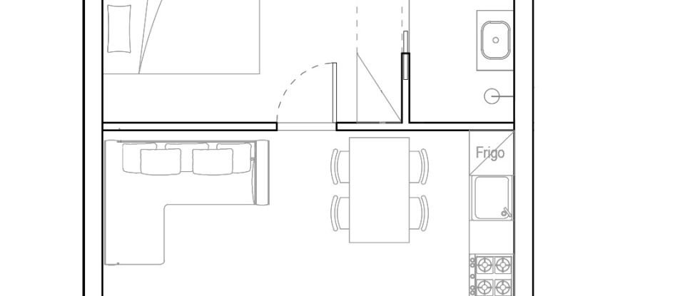 Bilocale di 43 m² a Milano (20126)