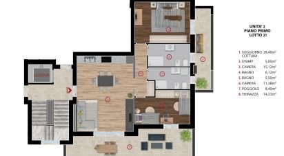 Trilocale di 90 m² a Albignasego (35020)