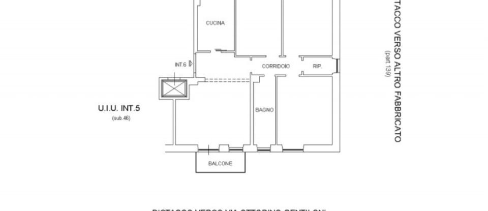 Quadrilocale di 113 m² a Roma (00139)