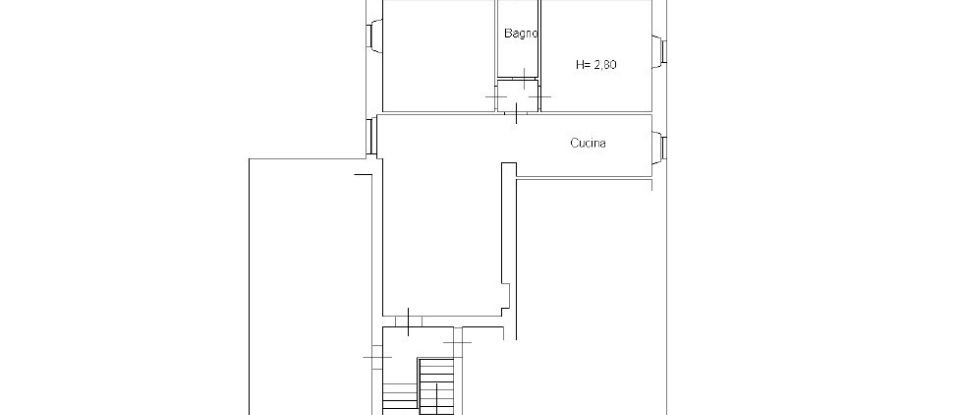 Three-room apartment of 70 m² in Castelfidardo (60022)