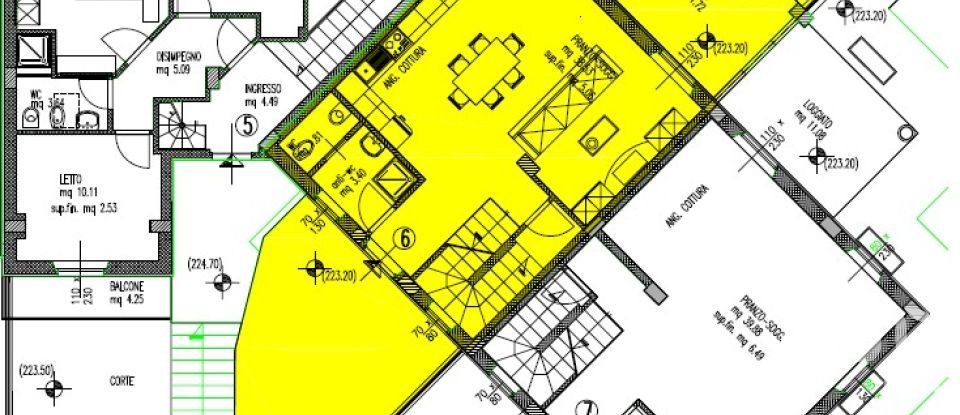 Villa a schiera 7 locali di 221 m² in Appignano del Tronto (63083)