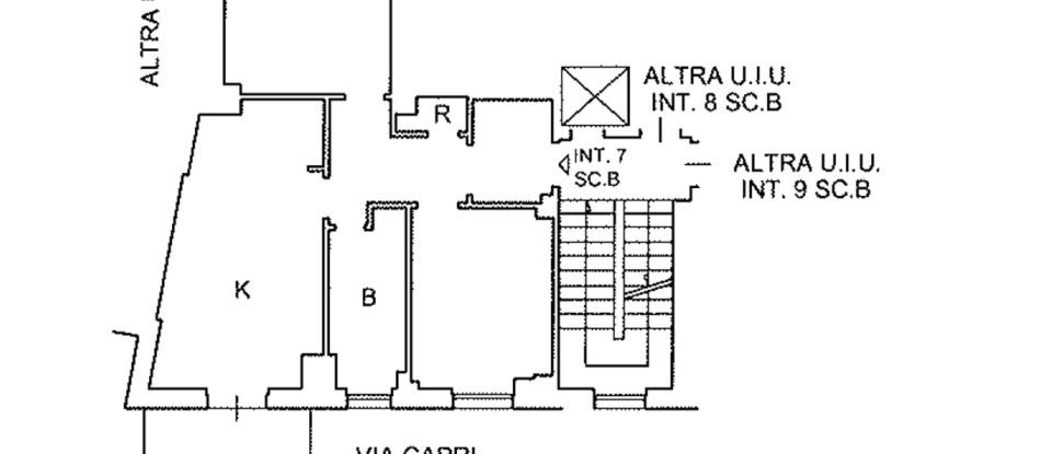 Four-room apartment of 80 m² in Genova (16134)