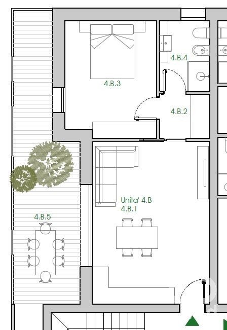 Building 2 rooms of 73 m² in Padova (35136)