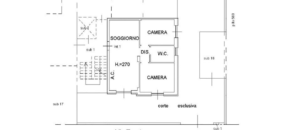 Four-room apartment of 61 m² in Alba Adriatica (64011)