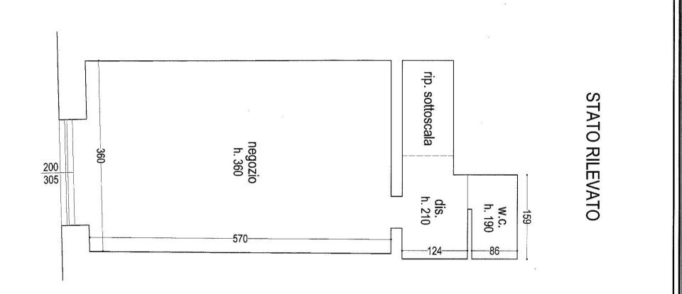 Negozio / locale commerciale di 28 m² in Prato (59100)