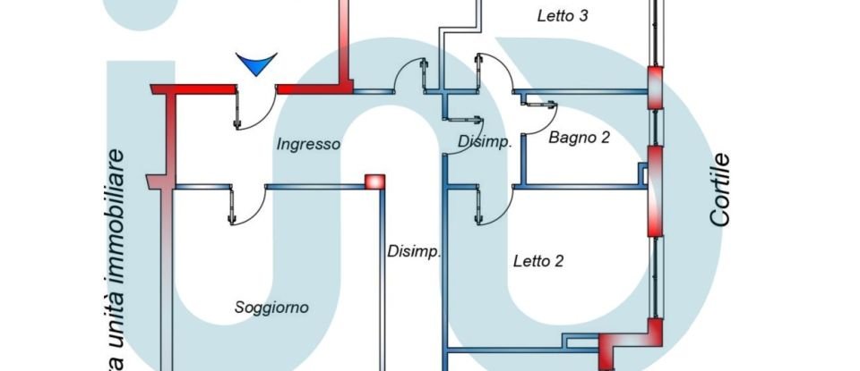 Quadrilocale di 145 m² a Roma (00156)