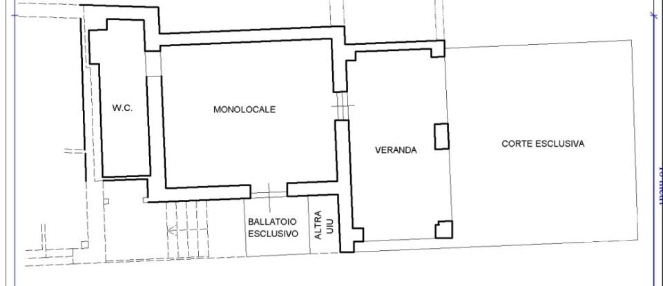 Two-room apartment of 61 m² in Assisi (06081)