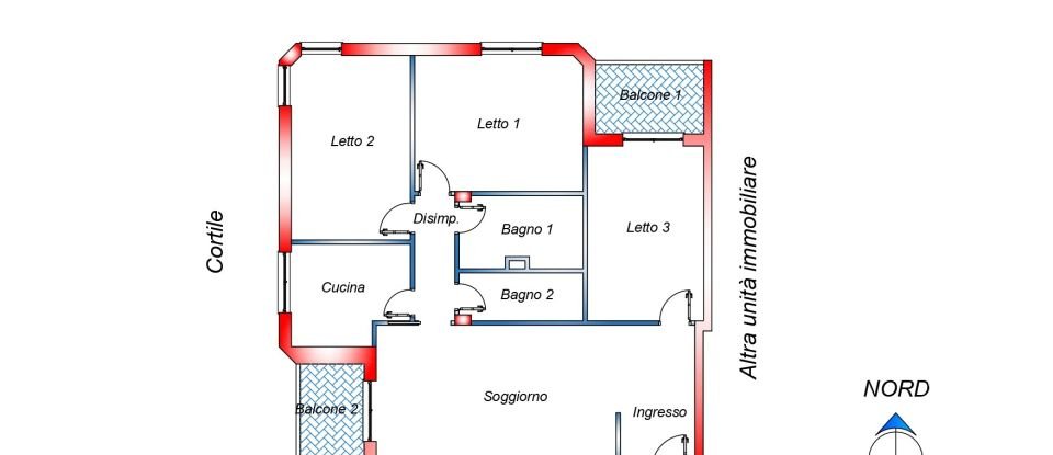 Appartamento 7 locali di 99 m² a Roma (00144)