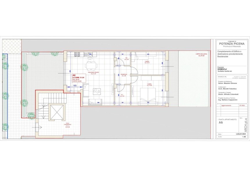 Trilocale di 84 m² a Potenza Picena (62018)