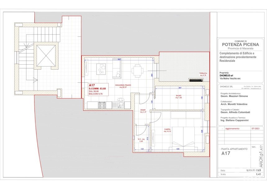 Bilocale di 63 m² a Potenza Picena (62018)