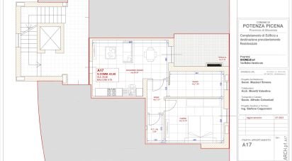 Two-room apartment of 63 m² in Potenza Picena (62018)