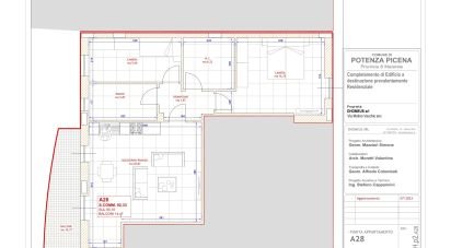 Three-room apartment of 90 m² in Potenza Picena (62018)