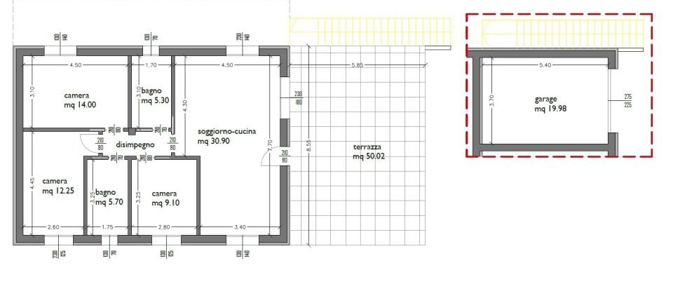 Block of flats 4 rooms of 90 m² in Lonato del Garda (25017)