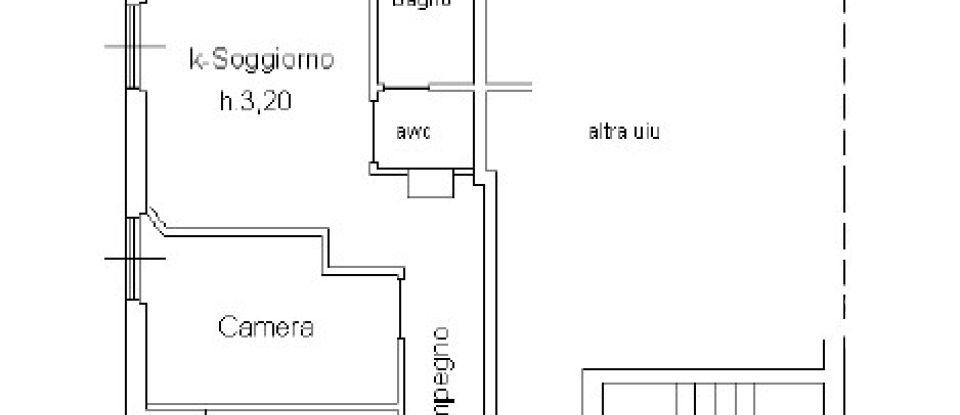 Three-room apartment of 74 m² in Albenga (17031)