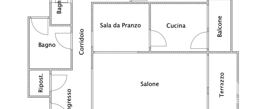 Apartment 9 rooms of 100 m² in Roma (00197)