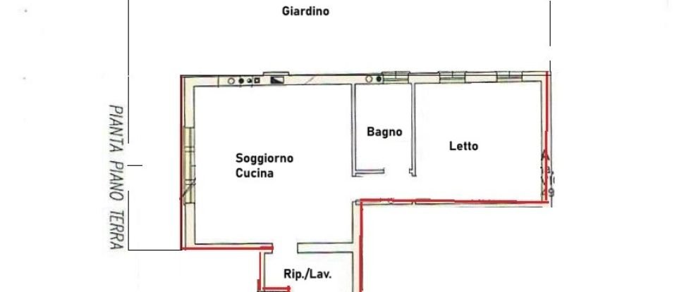 Three-room apartment of 70 m² in Pontecchio Polesine (45030)