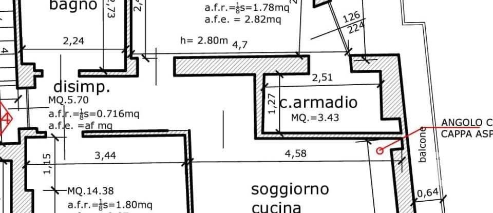 Block of flats in Fiano (10070) of 70 m²