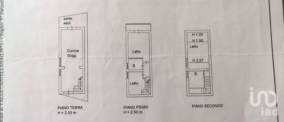 Town house 4 rooms of 80 m² in Valle Castellana (64010)