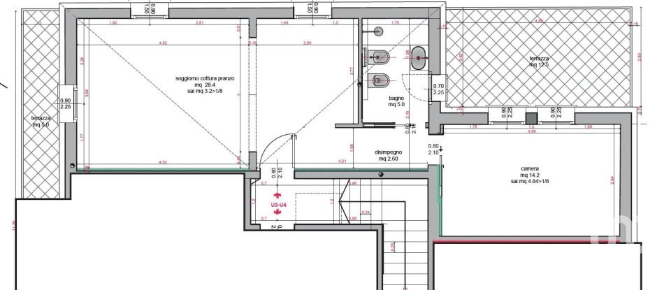 Bilocale di 55 m² a Padova (35133)