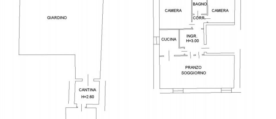 Four-room apartment of 108 m² in Matelica (62024)