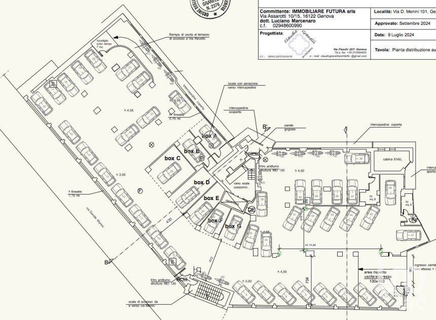 Parking of 16 m² in Genova (16137)