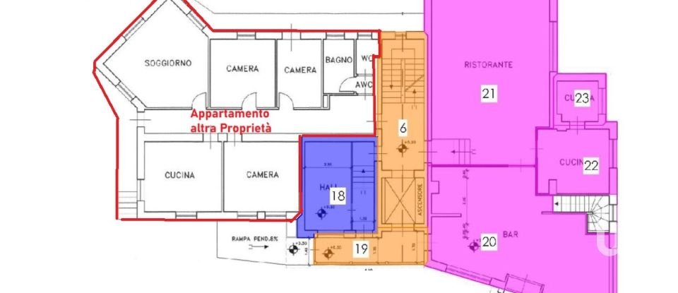 Hotel 3* of 1,094 m² in Forno di Zoldo (32012)