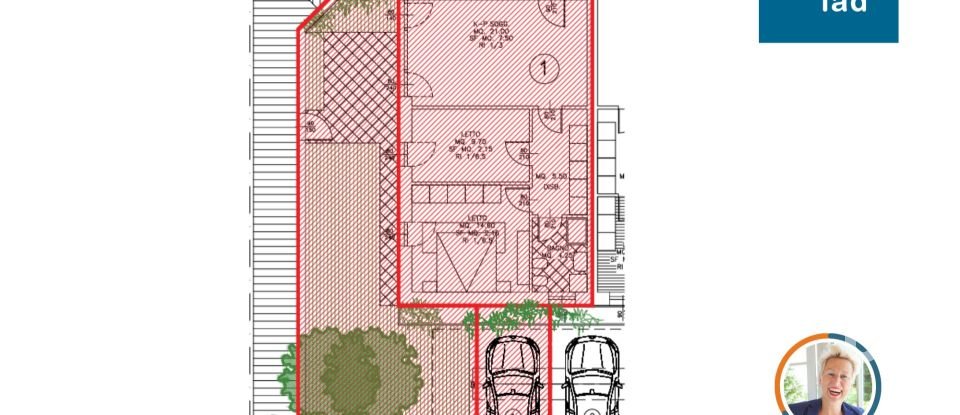 Three-room apartment of 90 m² in Lazise (37017)