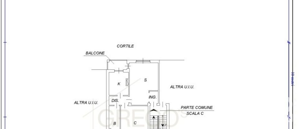 Two-room apartment of 65 m² in Legnano (20025)