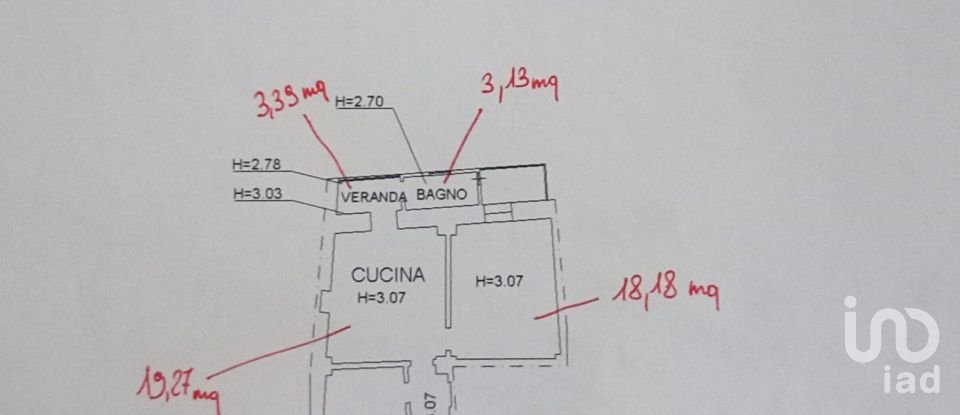 Quadrilocale di 78 m² a Pergola (61045)