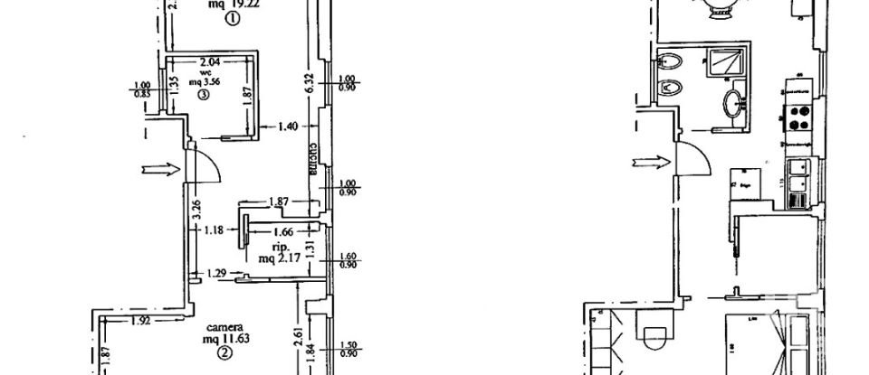 Bilocale di 45 m² a Porto San Giorgio (63822)