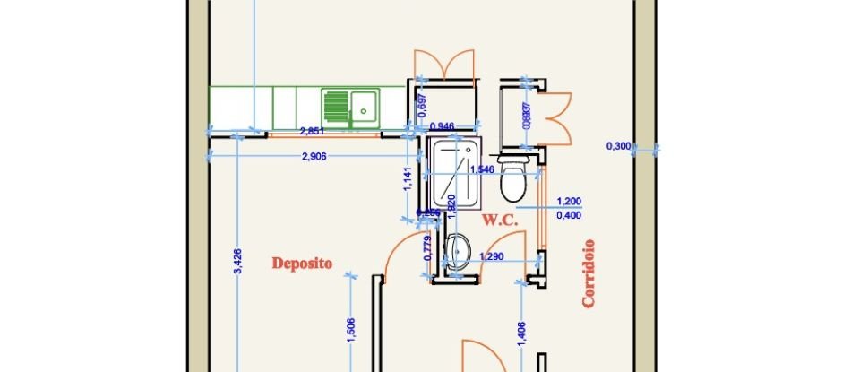 Quadrilocale di 100 m² a Fermo (63900)