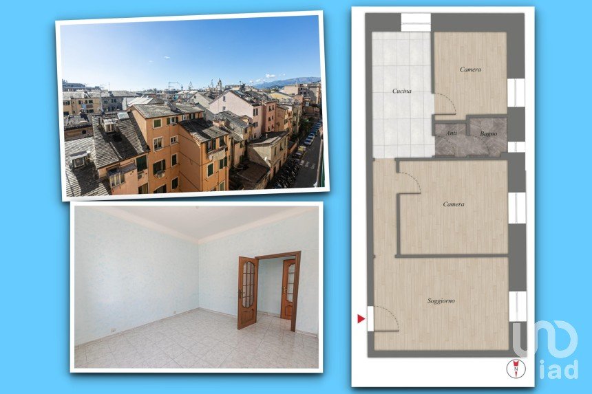 Apartment 5 rooms of 77 m² in Genova (16154)