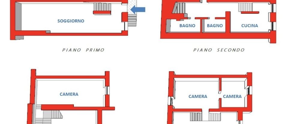 Casa 5 locali di 200 m² in Bajardo (18031)