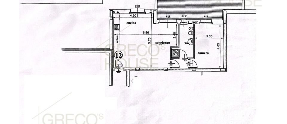 Two-room apartment of 78 m² in Caronno Pertusella (21042)