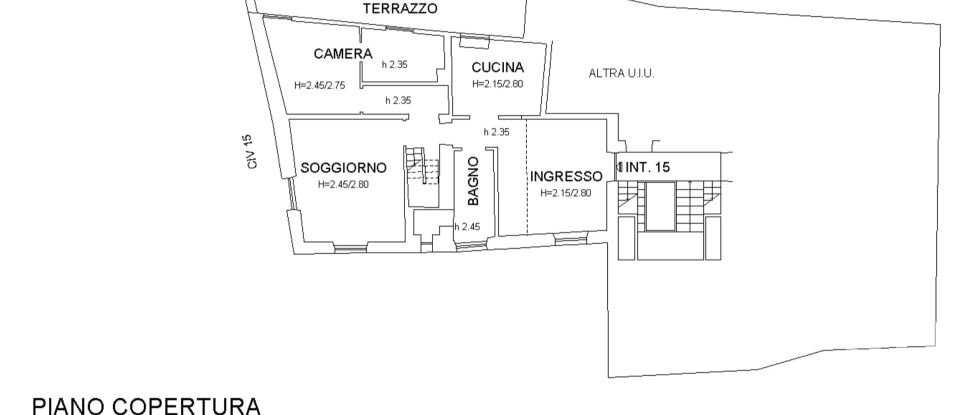 Attico / Mansarda / Loft 5 locali di 90 m² a Genova (16127)