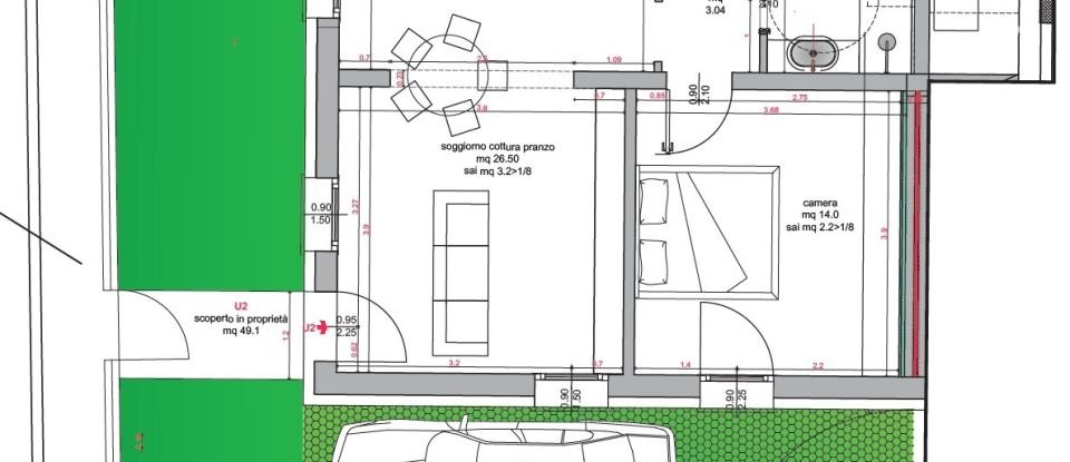 Bilocale di 70 m² a Padova (35133)