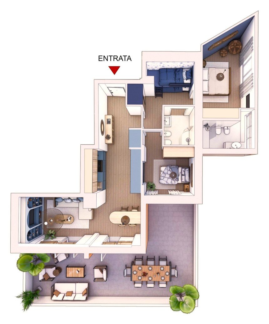 Appartamento 8 locali di 115 m² a Bergeggi (17028)